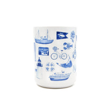 画像をギャラリービューアに読み込む, セラミックマグカップ(ナンタケットアイランド アクア)