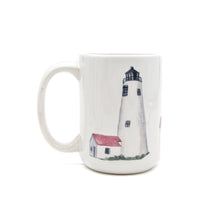 画像をギャラリービューアに読み込む, セラミックマグカップ(ナンタケットライトハウス)