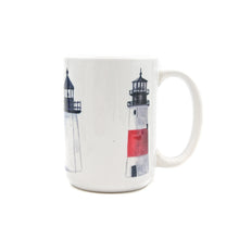 画像をギャラリービューアに読み込む, セラミックマグカップ(ナンタケットライトハウス)
