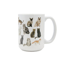 画像をギャラリービューアに読み込む, セラミックマグカップ(キュリアスキャッツ)