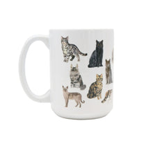 画像をギャラリービューアに読み込む, セラミックマグカップ(キュリアスキャッツ)