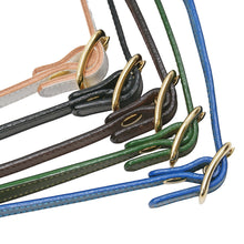 画像をギャラリービューアに読み込む, コバのカラー ※ホワイトはコバなし磨きのみの為、ナチュラルなレザーの縁取りです。