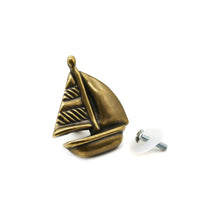 画像をギャラリービューアに読み込む, キャビネットノブ 【ヨット】