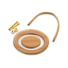 画像をギャラリービューアに読み込む, 1-1/4インチオーバルペンダントセット/チェリー