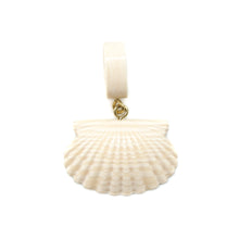 画像をギャラリービューアに読み込む, ネックレス用シェルカービング ［ワイドシェル］
