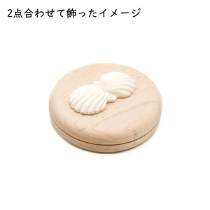カービング ［ボーン］ 【Scallop Shell】 (ホタテ貝) 3/4インチ