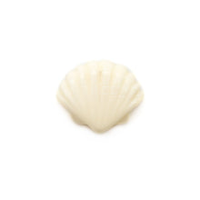 画像をギャラリービューアに読み込む, カービング ［ボーン］ 【Scallop Shell】 (フラットホタテ貝) 1/2インチ
