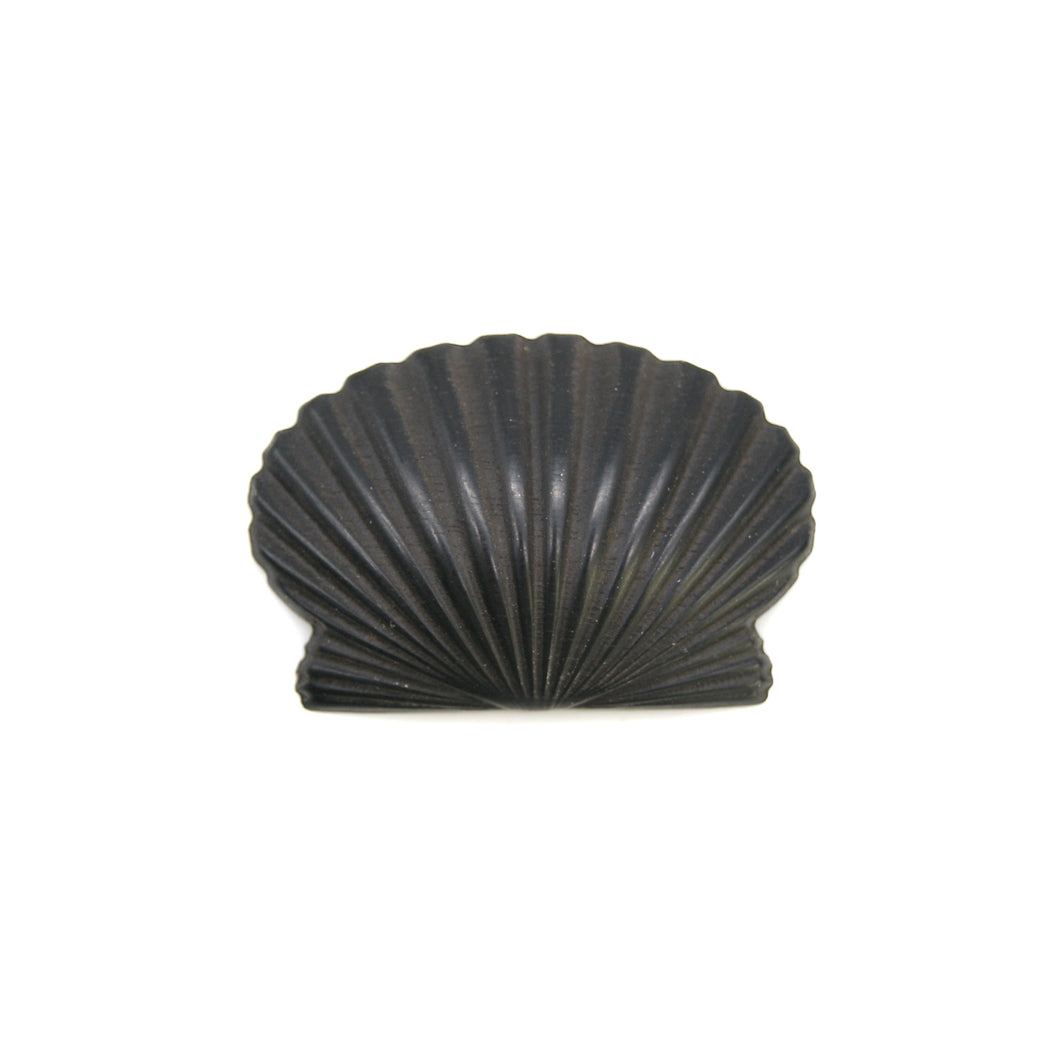 カービング ［エボニー］ 【Wide Scallop Shell】 (ホタテ貝) 1-3/4インチ