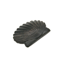 画像をギャラリービューアに読み込む, カービング ［エボニー］ 【Wide Scallop Shell】 (ホタテ貝) 2インチ
