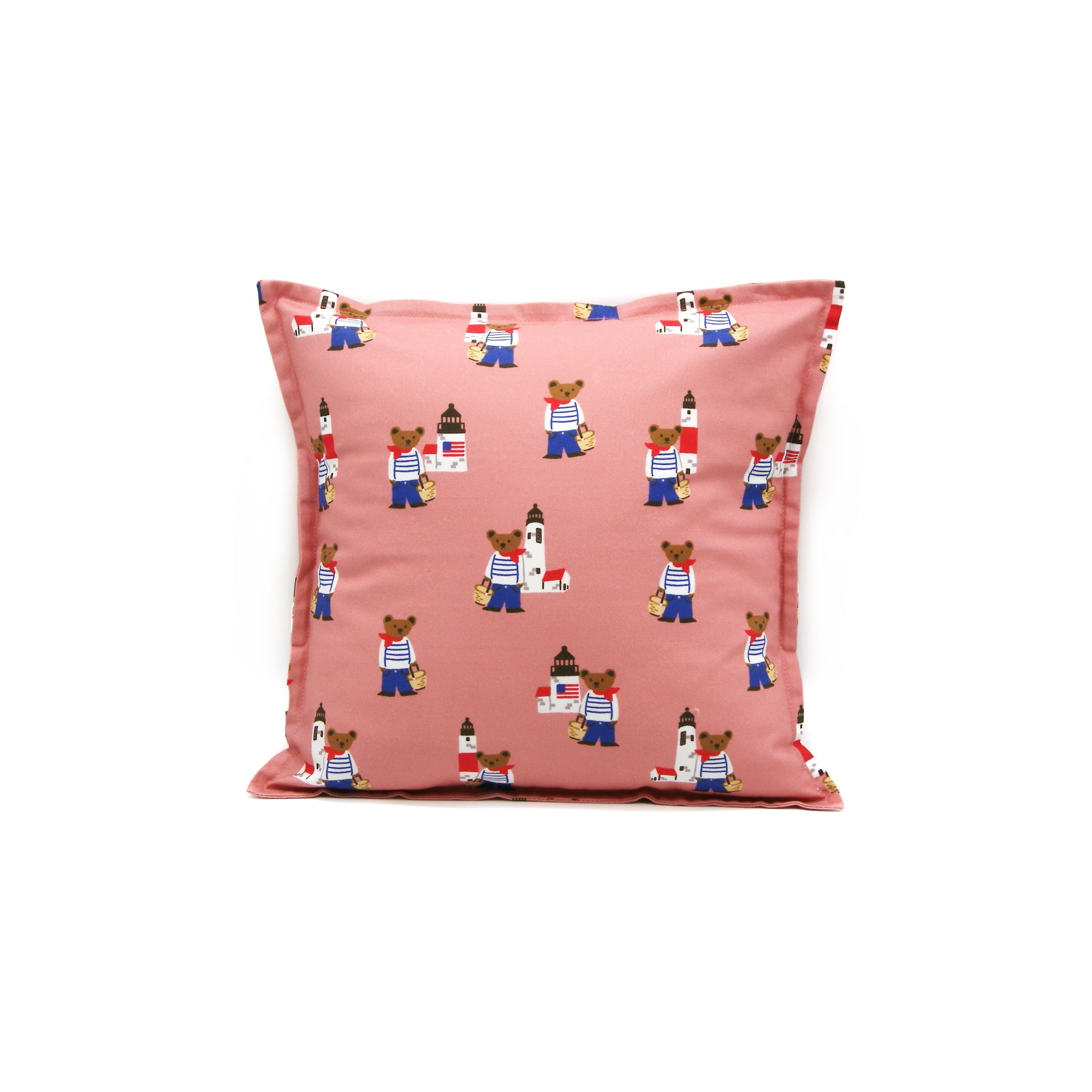 オリバー君の灯台巡り］柄 オリジナルクッションカバー＆ピロ―ケース