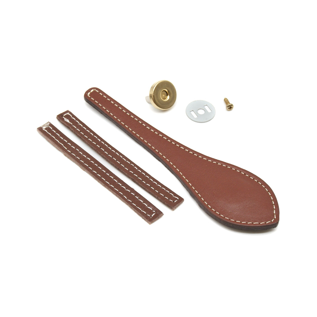 レザーラッチ＆ヒンジセット ［マグネットタイプ］ 各色/各サイズ