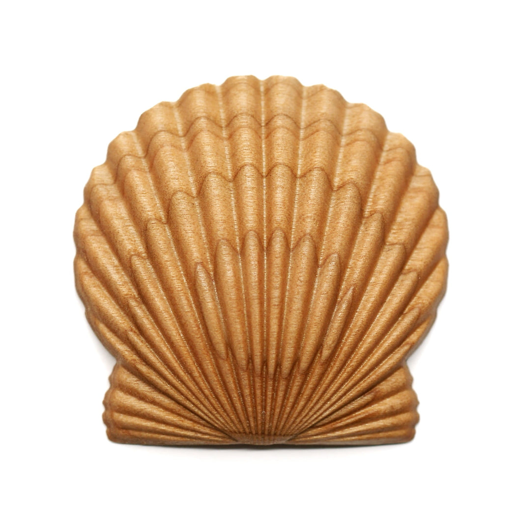 カービング ［チェリー］ 【Scallop Shell】 (ホタテ貝) 2インチ