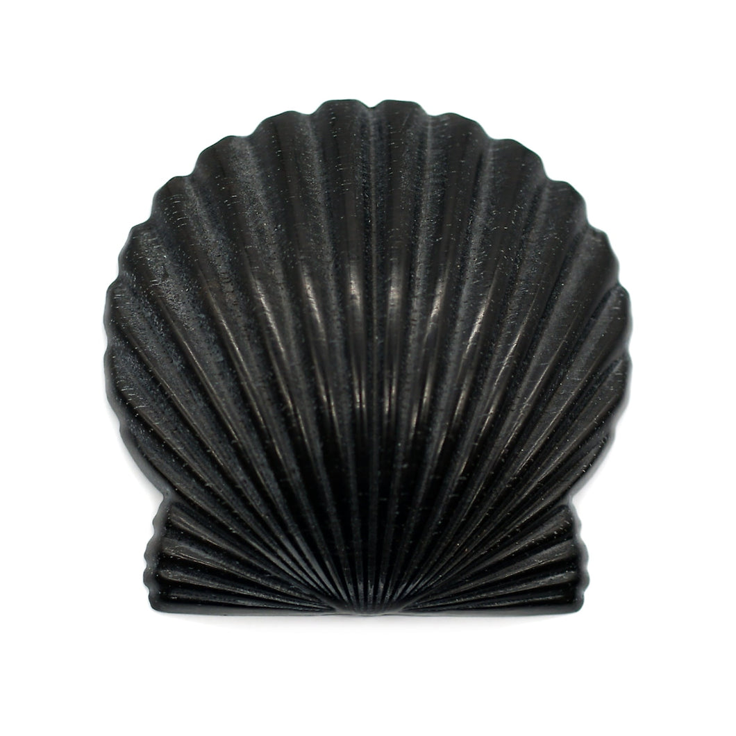 カービング［エボニー］Scallop Shell (ホタテ貝) 2インチ