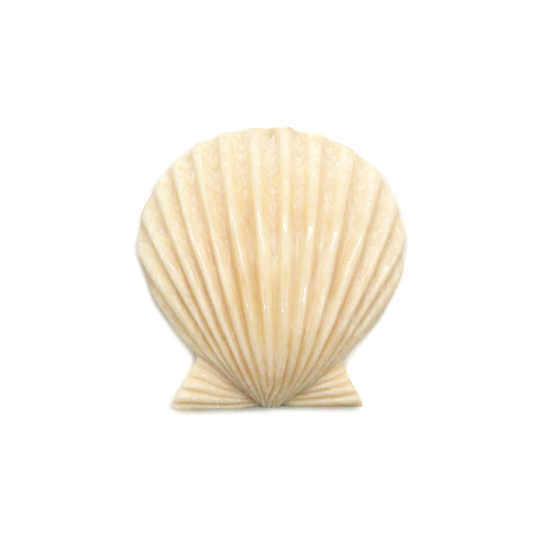 カービング ［マンモス］ 【Scallop Shell】 (ホタテ貝) 1-1/4インチ